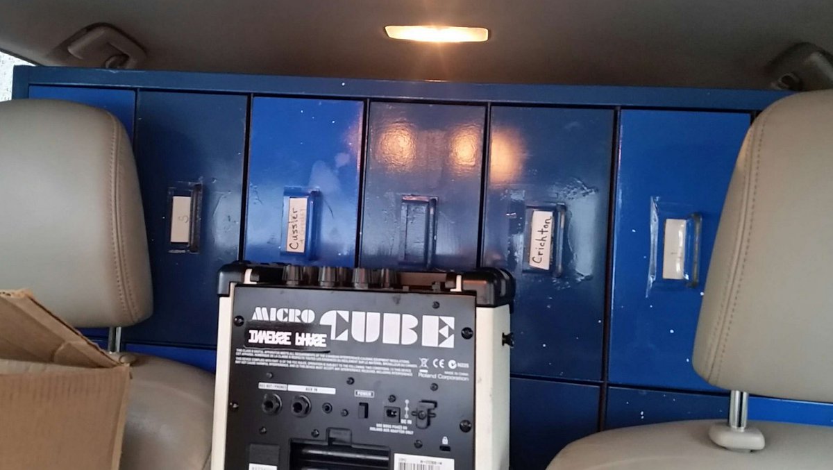 The museum needed more storage today. We now take you directly to the scene of the incident...