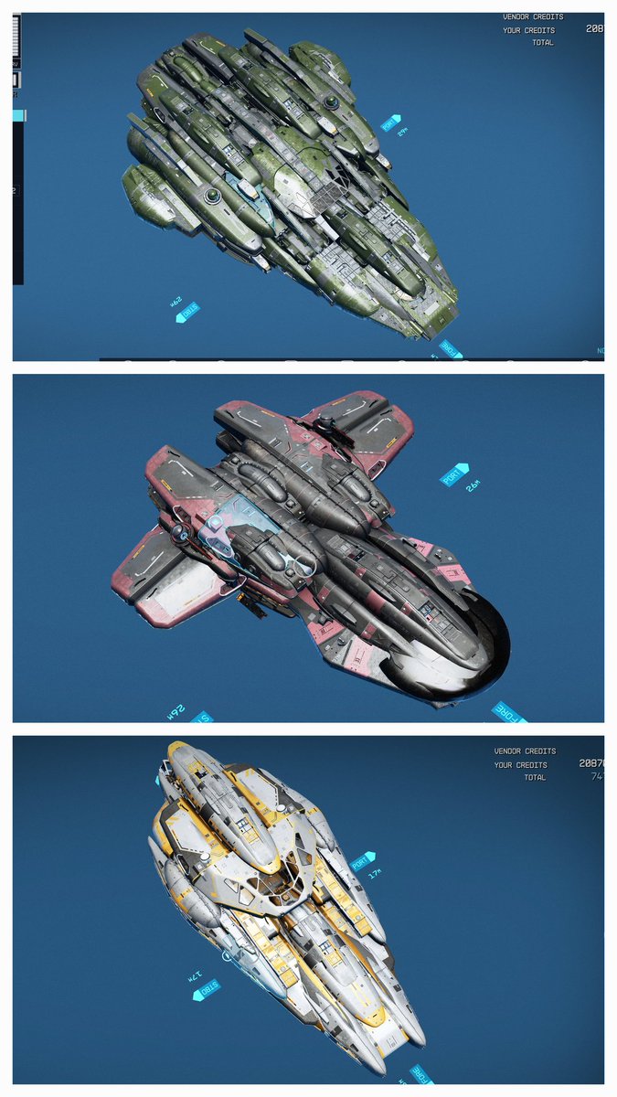 ARandyMidget's tweet photo. 've been quite productive over the last couple of days 🤣

I've been trying out the new mini M class structural pieces from the Intrinity Aeroworks mods, it is alot of fun mucking about fitting these in shipbuilder 😃

Anyway, hope you like 👍 https://t.co/RBR4dUHpL9