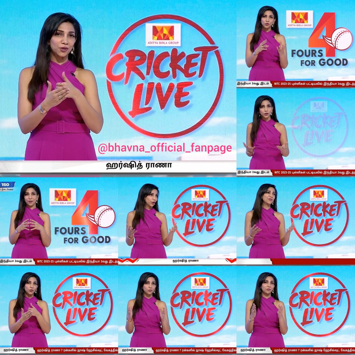 bhavsof_fanpage's tweet photo. .@Bhavna__B D1: Gud to be back to Cricket with Beauty Queen👑Bhavna in Pink Princess luk🩷🫶🫰💪🥰😇😍😘👰💞💓💝💗💖💟💘
#VJBhavna
#ShowDiaries
#VJOfTheYear2019
#MyBeautyQueenBhavs
#meninblue
#indiancricketteam
#cricketpresenter
#IndvsAus
#bordergavaskartrophy
#starsportstamil https://t.co/EavEw1FqwZ