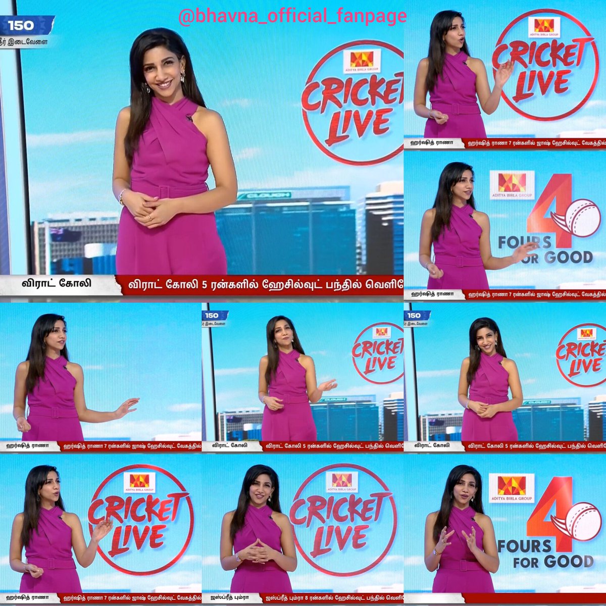 bhavsof_fanpage's tweet photo. .@Bhavna__B D1: Gud to be back to Cricket with Beauty Queen👑Bhavna in Pink Princess luk🩷🫶🫰💪🥰😇😍😘👰💞💓💝💗💖💟💘
#VJBhavna
#ShowDiaries
#VJOfTheYear2019
#MyBeautyQueenBhavs
#meninblue
#indiancricketteam
#cricketpresenter
#IndvsAus
#bordergavaskartrophy
#starsportstamil https://t.co/EavEw1FqwZ