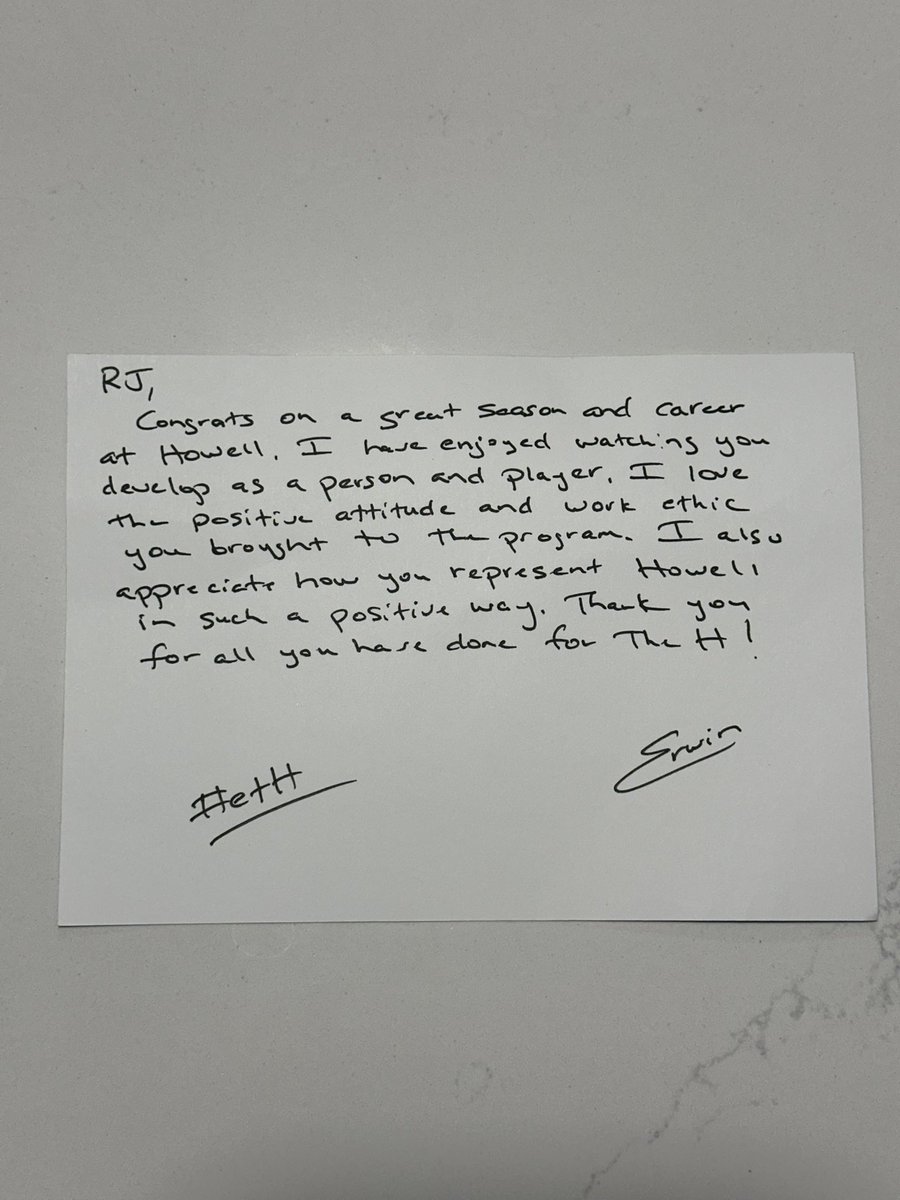 Thank you for  the write up <a href="/FHVikings/">Howell Vikings</a> <a href="/Howell_FB/">Howell Football</a> . I enjoyed my years as a Viking and will keep a positive energy as I continue my journey. 🏈🟦🟨 🔊H-O-W-E-L-L !!