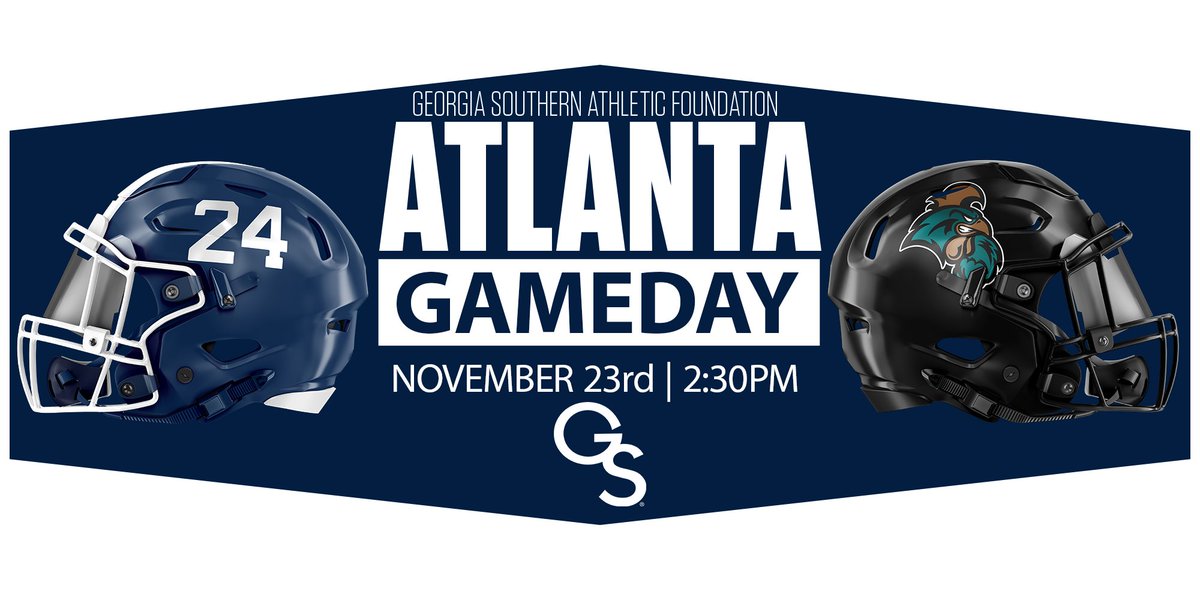It's not too late! Join GS Cheer, JJ Wilcox, &amp; Jayson Foster at Central City Tavern to watch our Eagles take on Coastal.

Join us &amp; enter to win a Tracy Ham &amp; AP signed football OR 2 tickets &amp; pregame sideline passes for App State!

app.gseagles.com/ATLCoastal
