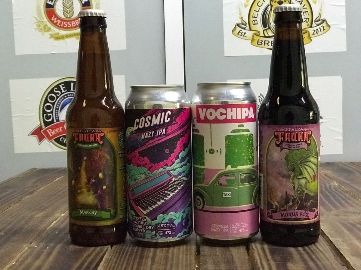 Beer_Bazar's tweet photo. Para cerrar la semana llega:

Fauna Mankay NEIPA con Mango 6.5%
Falling Piano e Interstellar Cosmic Hazy IPA 6.5%
Falling Piano VochIPA Hazy IPA 6.2%
Fauna Morus Nox Imperial Stout con Moras 9% https://t.co/RFPZkNvwD7