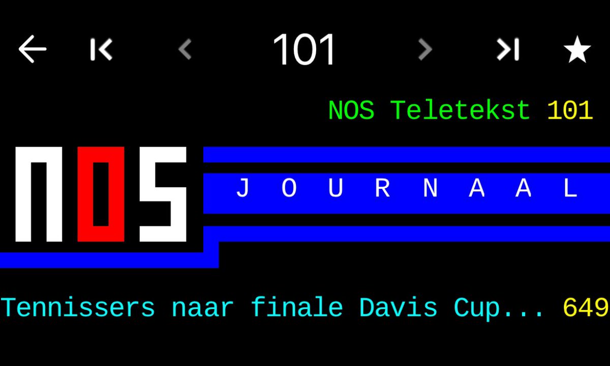 Verrassend #nos #teletekst #tennis #DavisCup
