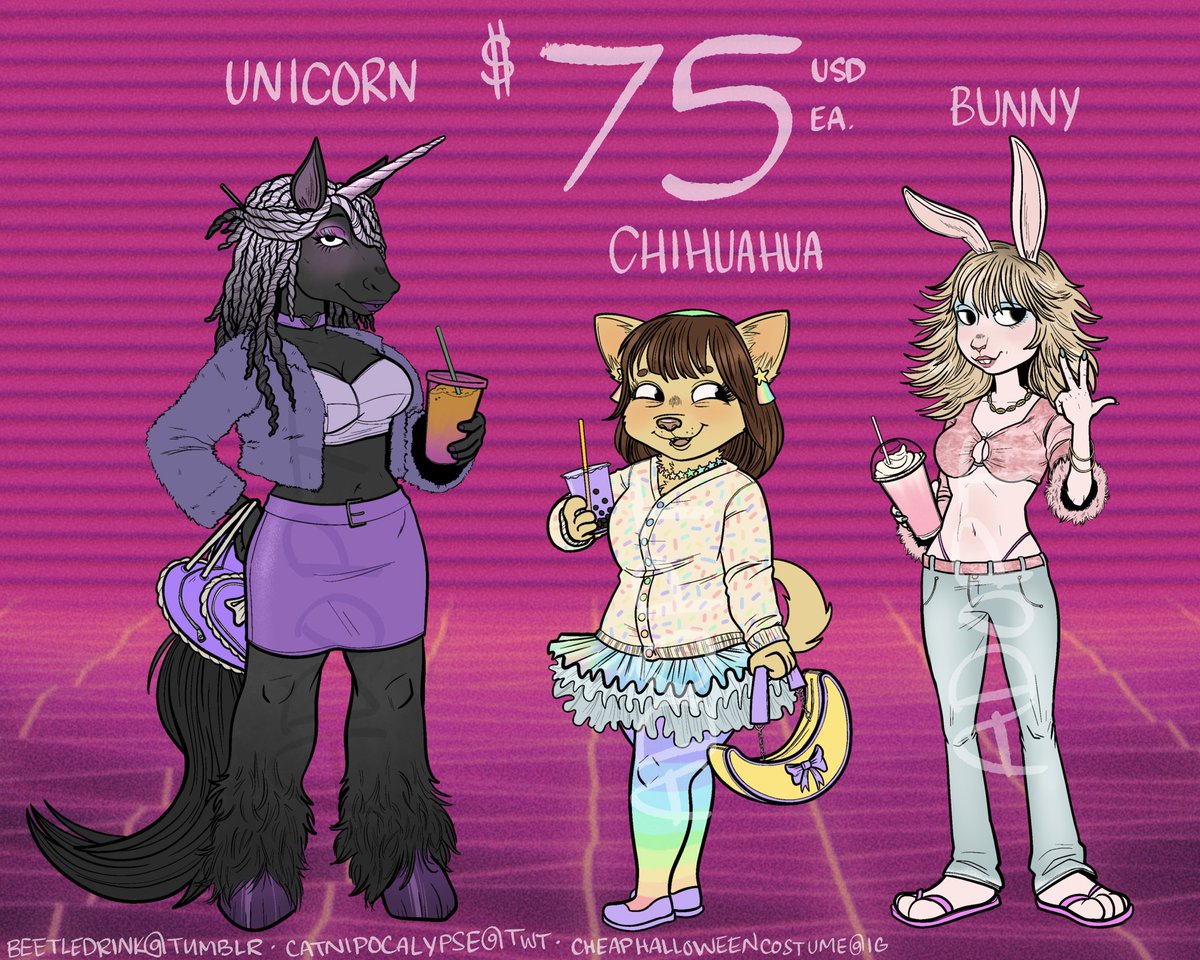 catnipocalypse's tweet image. COME GET YOUR CUTE GIRLS AND THEIR EMOTIONAL SUPPORT DRINKS 🗣 ❗️❗️❗️❗️❗️❗️