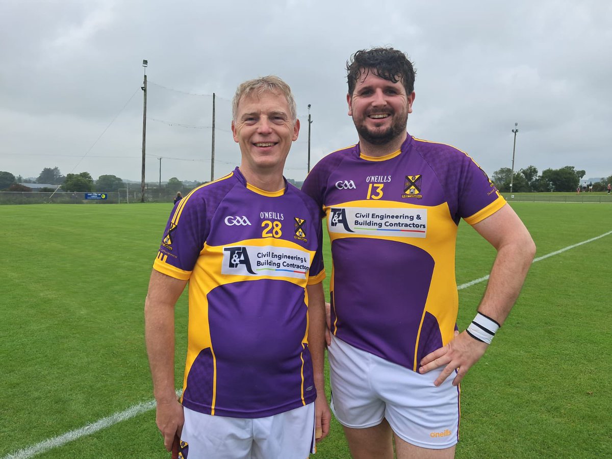 Congrats to the incoming following tonight’s GAA AGM:
Chair Ed Galvin &amp; Runai Brian Davis (both pictured)
Treasurer:Richard Hegarty
Premier Junior H Manager:Denis Walsh
Junior B H Joint Managers:Ed Kenneally &amp; Shane O Connell
Junior B F Manager:Liam O Connor
Best wishes to all!