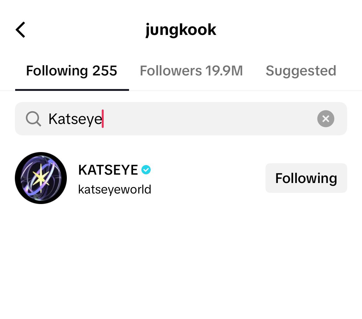 The Beautiful, Talented, Stunning, and Amazing, Golden Maknae of BTS, Jungkook, has started following KATSEYE on TikTok.

#KATSEYE <a href="/katseyeworld/">KATSEYE</a>