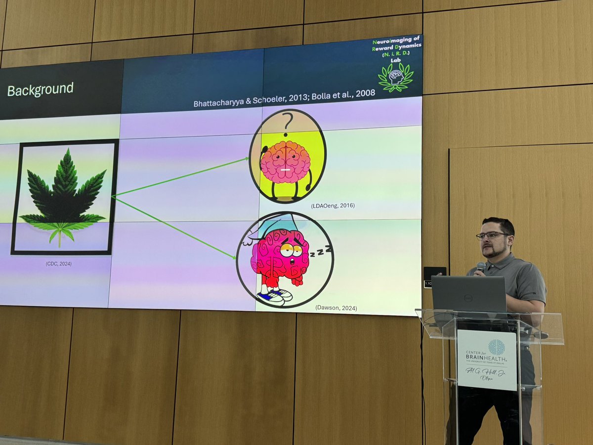 NeuroImaging of Reward Dynamics Lab (@filbeylab) on Twitter photo Good job, Tracy Brown on your <a href="/BrainHealth/">Center for BrainHealth</a> Frontiers Lecture. Your work addressing cannabis use in chronic pain is so critical. #PainCareCrisis #medicinalcannabis Good job, Tracy Brown on your <a href="/BrainHealth/">Center for BrainHealth</a> Frontiers Lecture. Your work addressing cannabis use in chronic pain is so critical. #PainCareCrisis #medicinalcannabis