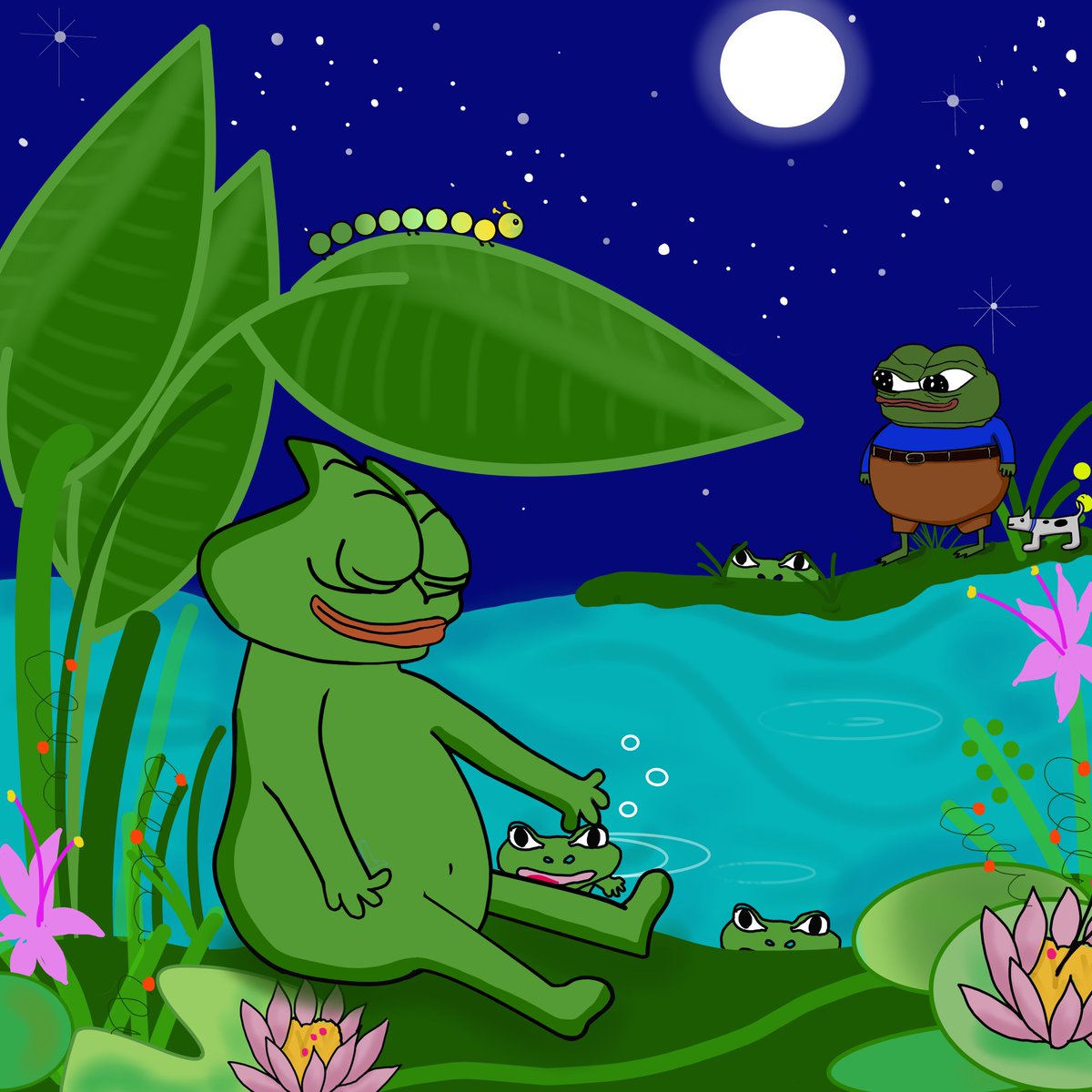 MOONLIGHT ON THE POND

$PEPEGA $APU | pepegascoin.com