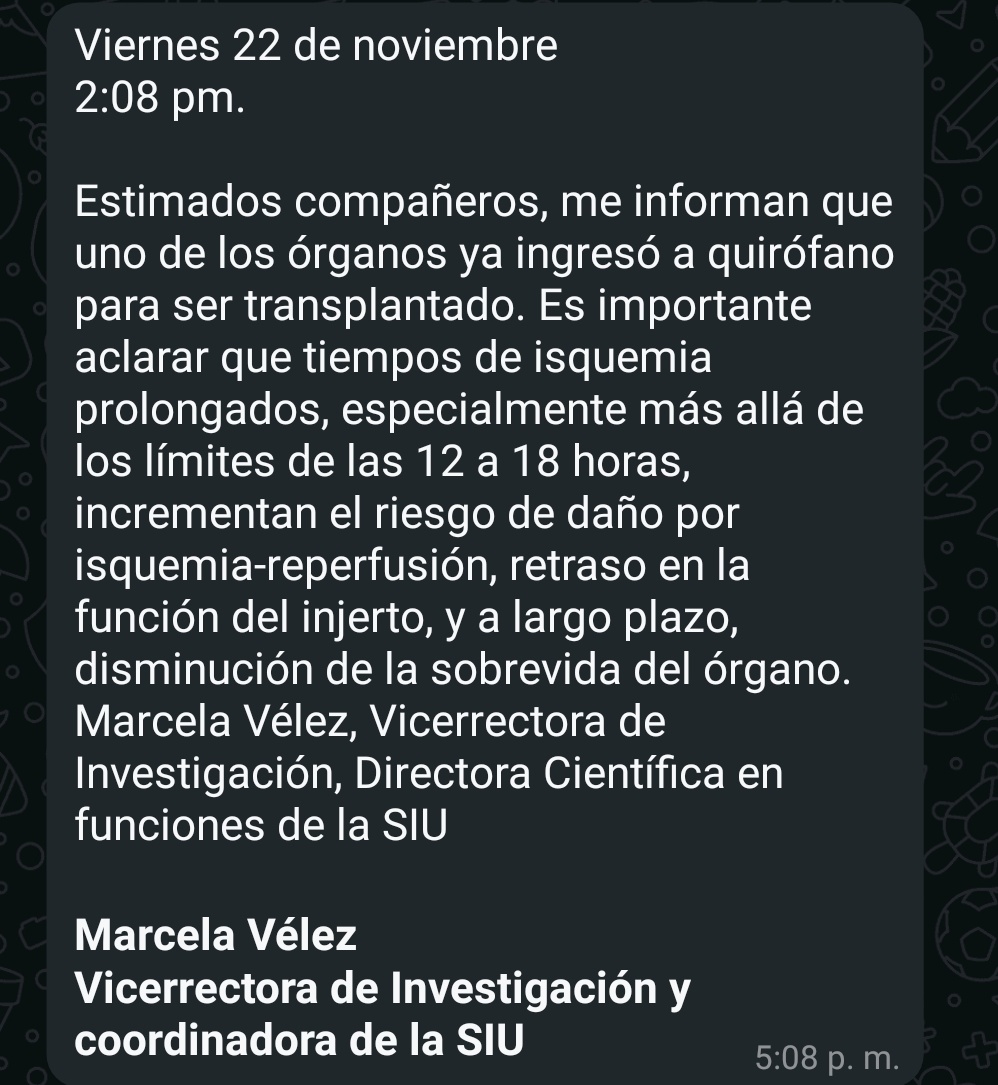 CristianGarciaG's tweet photo. ¿Cuántas veces más toca repetir que ningun organo se perdió?

No saben cómo funciona la SIU y dan imprecisiones sobre imprecisiones.

Dejen de inventar excusas para intervenir la universidad. https://t.co/6unqLsVhpY
