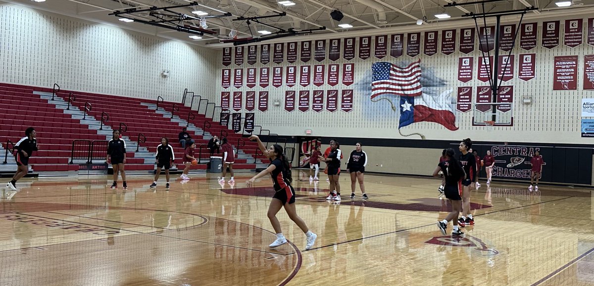 Warming up for the district opener for <a href="/lcballers/">Lady Charger Basketball</a> against <a href="/EulessTrinityHS/">Euless Trinity High</a>.

<a href="/KISDAthletics/">Keller ISD Athletics</a> <a href="/KellerCentralHS/">Keller Central HS</a> <a href="/TRINITY_HS_ATH/">THS Athletics</a> <a href="/dfwvarsity/">dfw varsity</a> <a href="/Gosset41/">Brian Gosset</a>