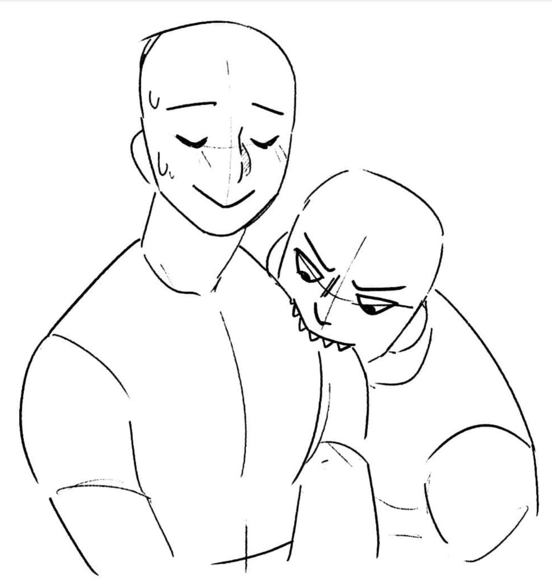 FANAT7C's tweet photo. @braxatweetz Or or if you decide dan and Phil I've been making some art based on this base, I think we know whose who lol https://t.co/TPzfOu2sgV