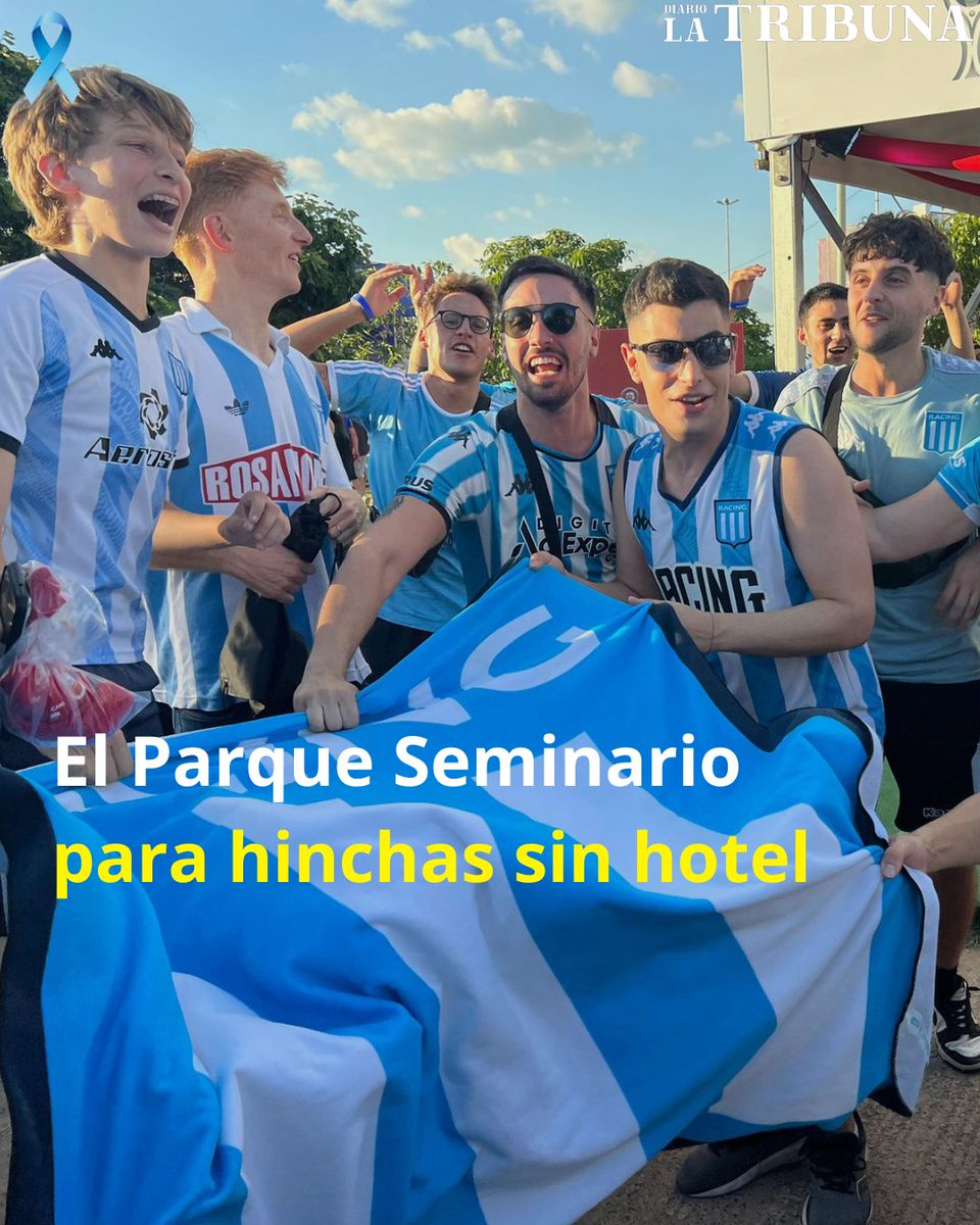 TribunaParaguay's tweet photo. ⭕ Hinchas de Racing y del Cruzeiro sin alojamiento, podrán acampar en el Parque Seminario, en Asunción.
➡ El predio ofrece servicios básicos como duchas, carga de dispositivos y áreas de descanso, totalmente gratuitos.
➡ El Parque Seminario está ubicado sobre la avenida Kubitschek 661 casi Azara.
👉🏻Seguínos en nuestras redes de La Tribuna Py.