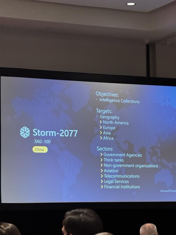 Microsoft Security tweet media