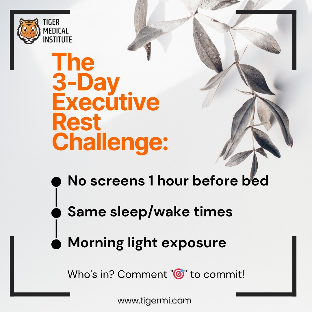 SteveAdamsCEO's tweet image. Sometimes all we need is accountability. Tag a fellow leader who needs this challenge! 💪 #ExecutiveChallenge #OptimalPerformance
Download your FREE Gift here- tigermi.com/7-nights-to-a-…