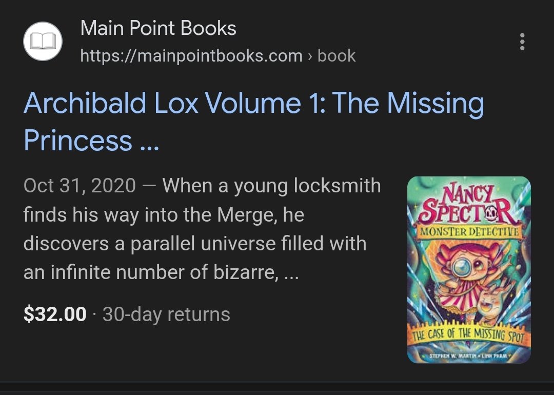 Sometimes google...struggles to match things up. <a href="/darrenshan/">Darren Shan</a>