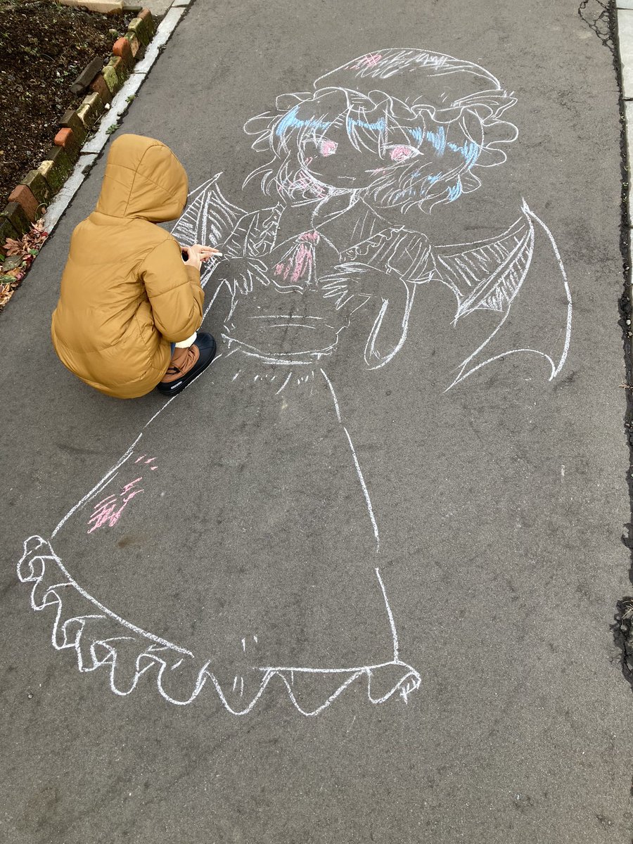 2℃、寒い。
ちなみに雨(雪?)で消えます。
#レミリア・スカーレット