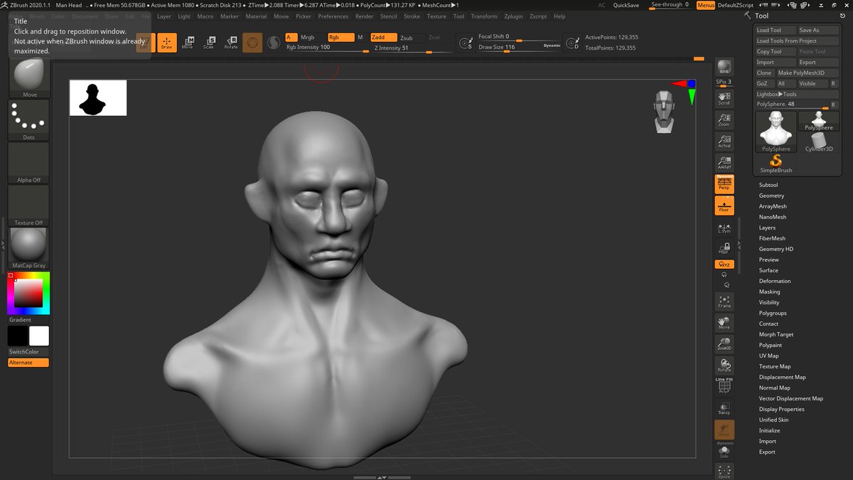 Maybe Z brush isn't that bad after all? #zbrush