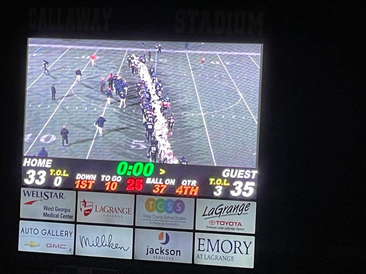 Indians win!!!!!! Great HS football game.