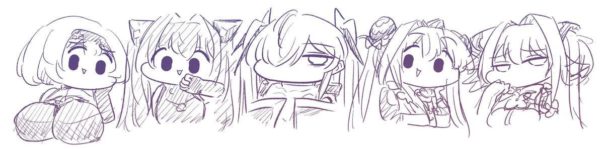 アカさんの描いてたニケ絵 
