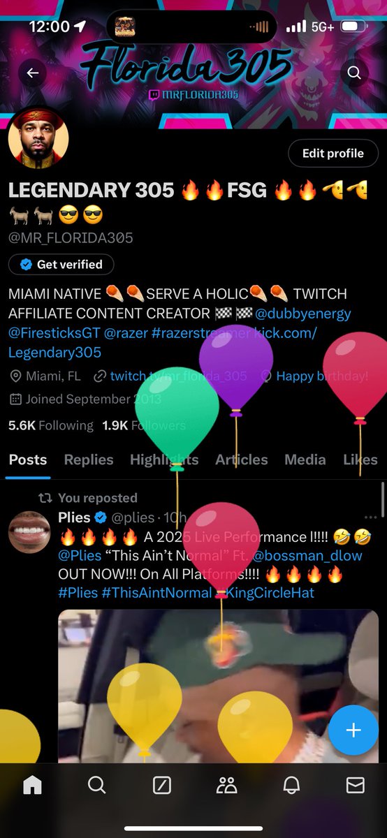 LEGENDARY 305 🔥🔥FSG 🔥🔥🫡🫡 🐐🐐😎😎 tweet media