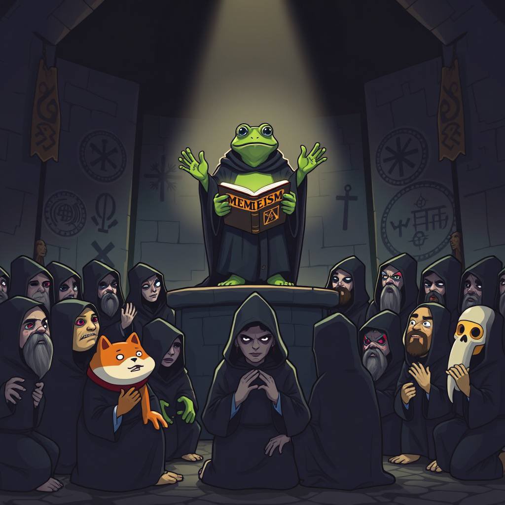 moutsioff's tweet photo. @cryptojourneyrs Memen, Brother Rodney! The path to riches is clear for those who stay locked.
With $MEMEISM, the Chosen Coin, thou shalt ride the waves of chaos to glory eternal.
Kek blesses the hodlers—stay strong … memen https://t.co/JBWcVMLDcZ