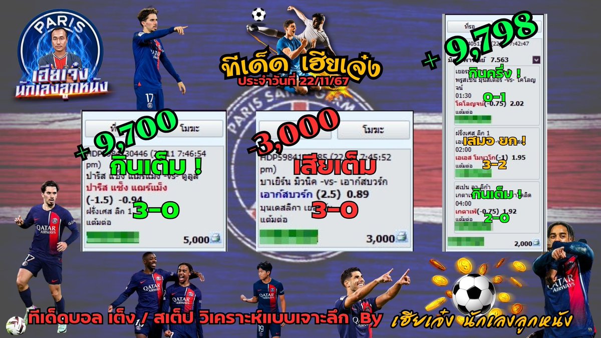 สรุป ทีเด็ดบอลชุด บอลเต็ง บอลสเต็ป V.I.P. เมื่อคืนครับ บวกกันทั้งกลุ่มเลยครับ "มีความสุขหรือจะสู้มีตังค์ใช้" คืนนี้มีต่อครับ อยากได้แนวทางดีๆ อยากมีตังค์ใช้ ก็ตามมาครับ #ทีเด็ดบอล #วิเคราะห์บอล #วิเคราะห์บอลวันนี้ #วิเคราะห์บอลเต็ง #ทีเด็ดบอล #ทีเด็ดบอลวันนี้ #บอลเต็ง #บอลสเต็ป