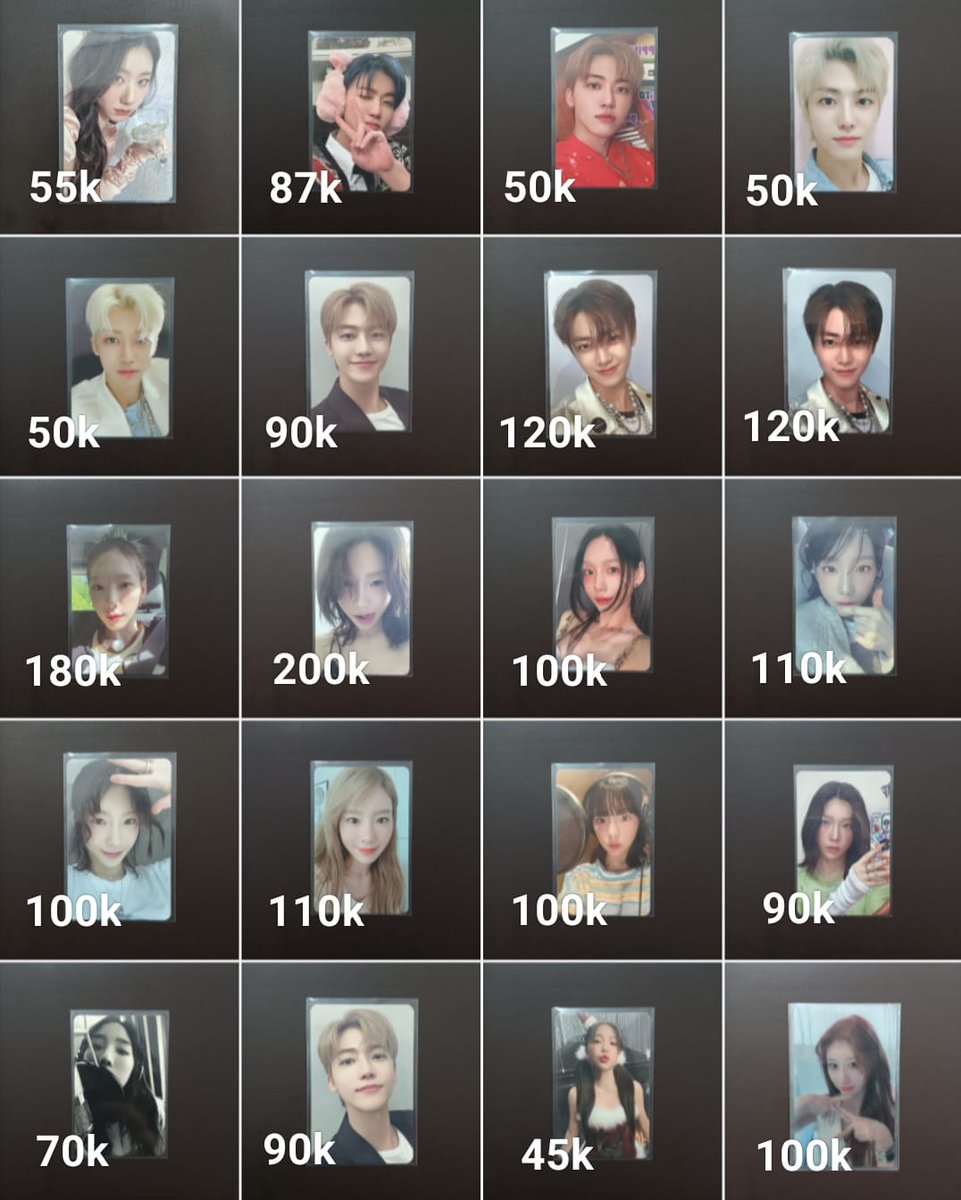 wts [ want to sell ] lfb

💬 photocard / pc 
- snsd / girls' generation taeyeon
- nct dream jaemin
- itzy chaeryeong
- red velvet yeri

detail condi? dm or > bit.ly/prepipc
🍊 split, co 50k (shopee.co.id/product/405758…) 
🏡 jkt, ind

t. wts wtb lfb jual pc #zonauang