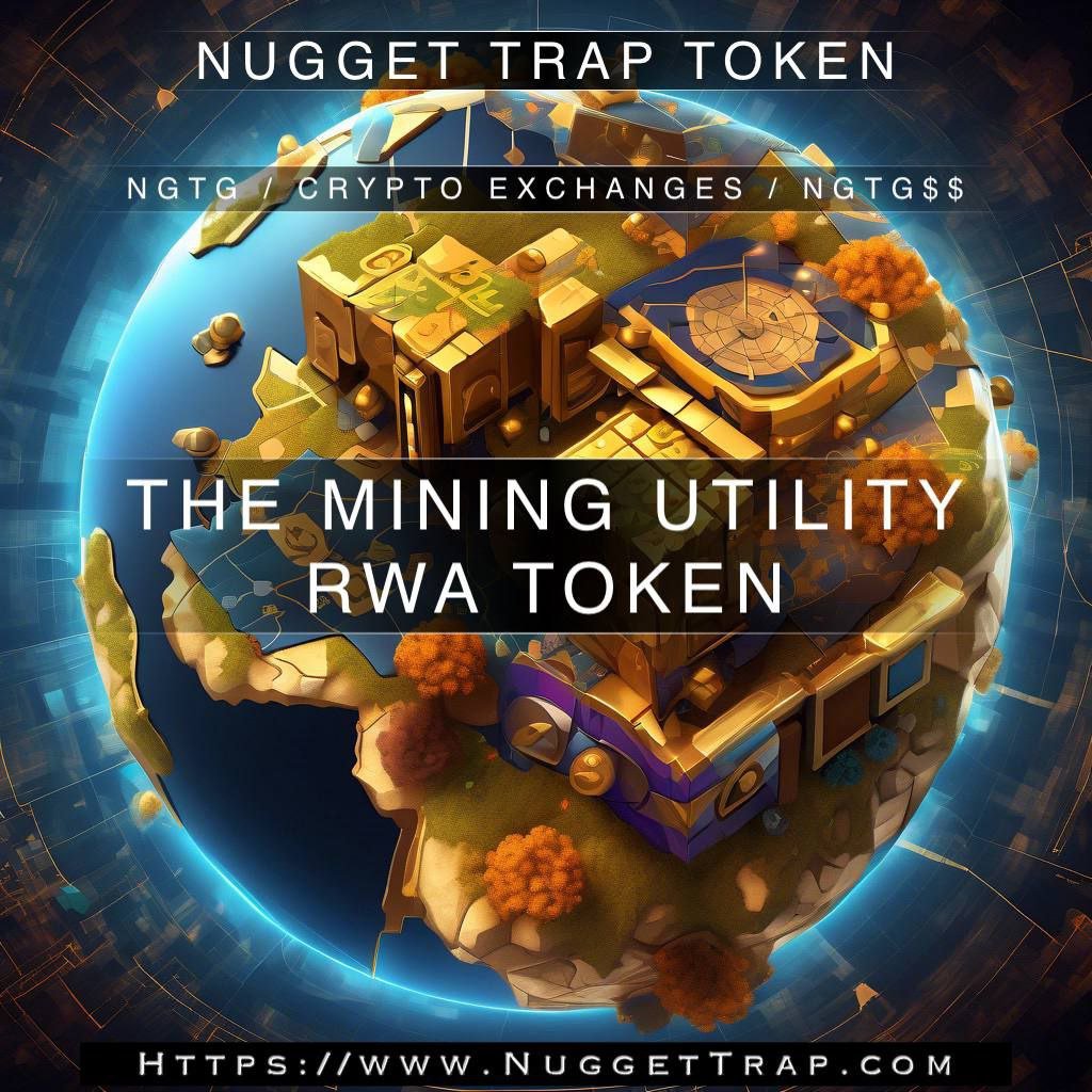 NGTG$$- NuggetTrapGold 

Ain't just flexing #Utility — it's straight-up flipping the #MiningIndustry! 

Changing the game, shifting markets. #RWATokens #UTILITYTokens #MiningTokens #Crypto NGTG 

Vibes are on point with the narrative, branding, and ticker! High-stakes degen move.