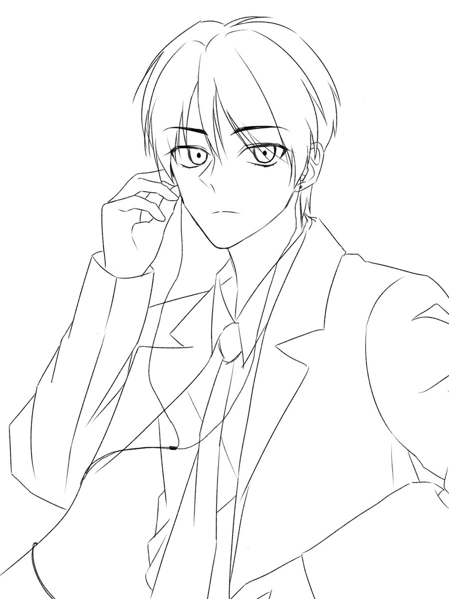 채색 맘에 안 들어서
선화만 올리긔