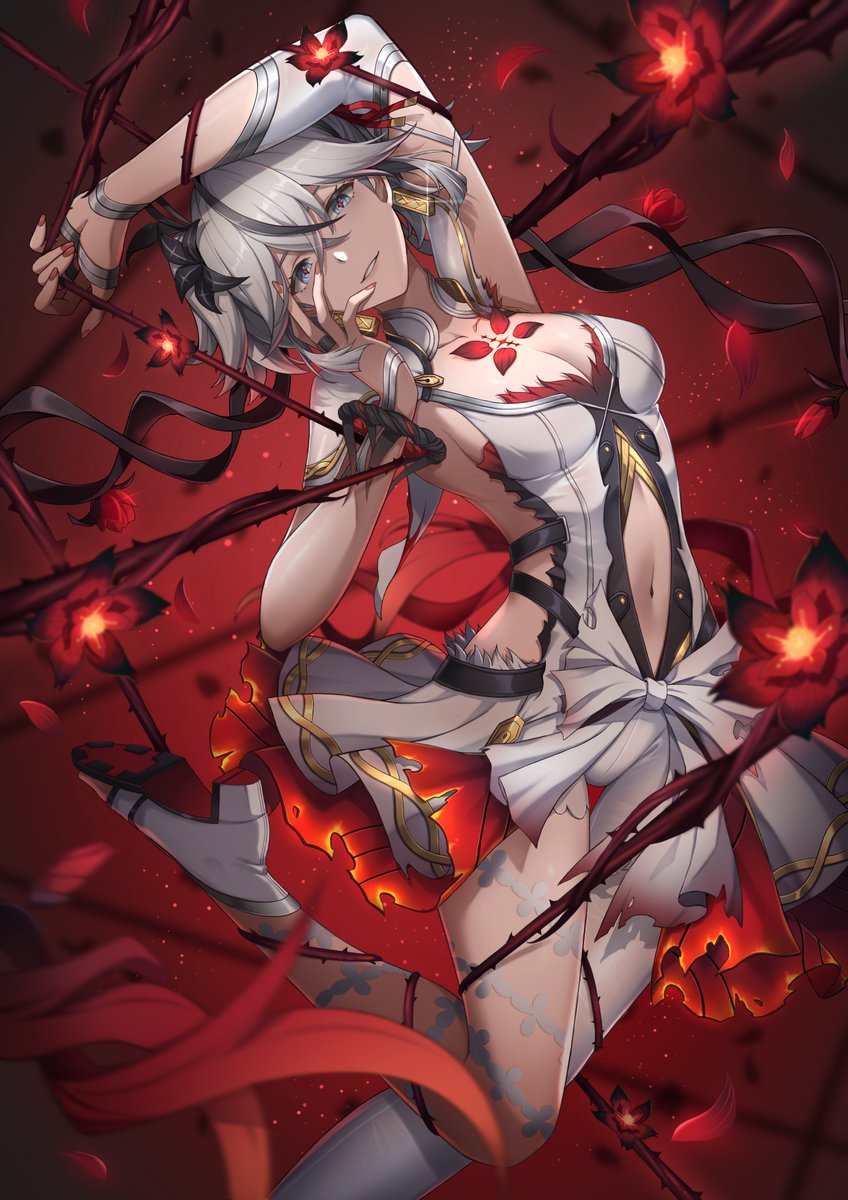 无论在哪个时空...我的本能都相信着我们能相遇 🌸🌸🌸
#WuWaFanart #camellyawutheringwaves #camellya