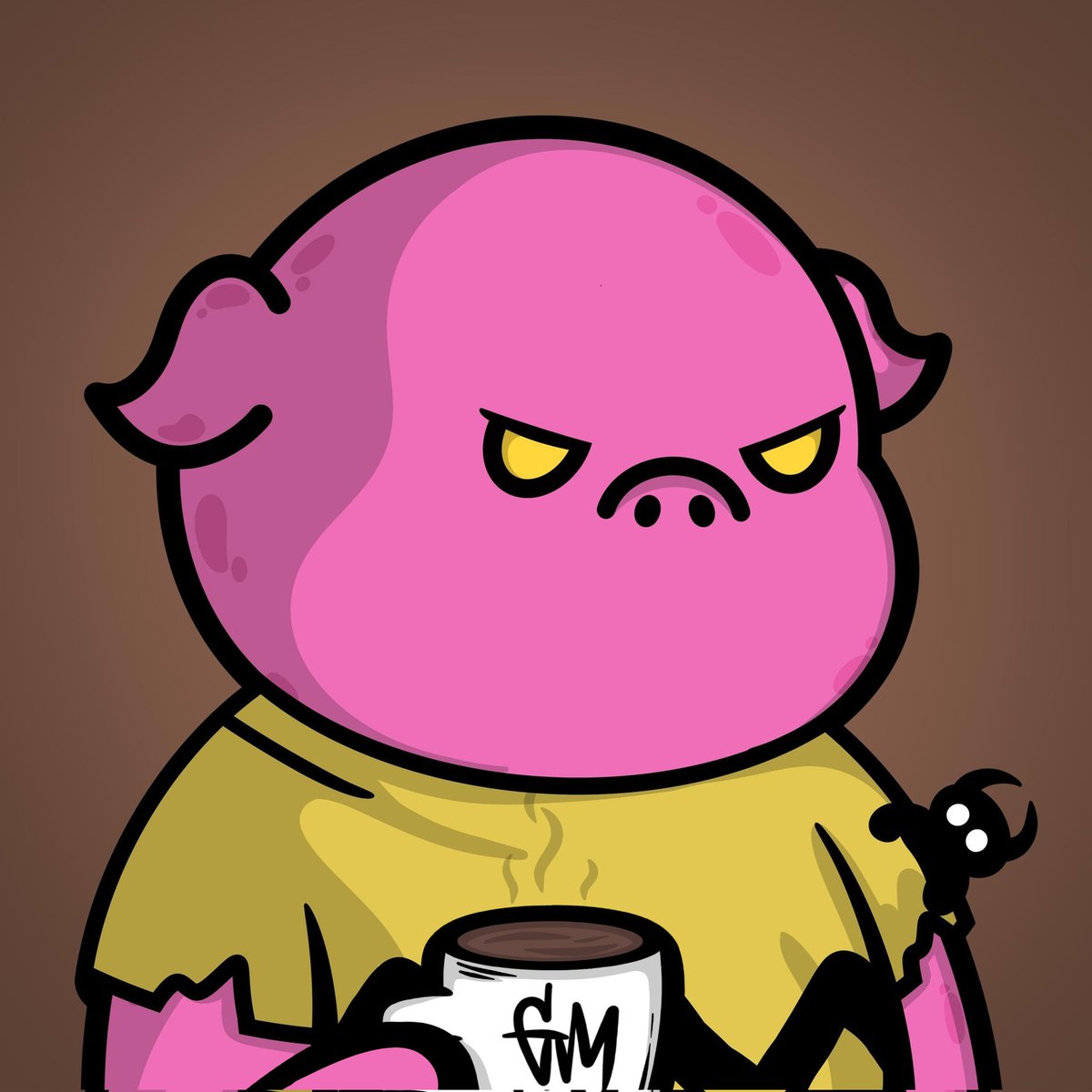 Famo_V's tweet photo. @ShotOfWhiskey08 @theMisfitsNFT @BrawlerBearz @FelineFiendz @ShotOfWhiskey08 Come sweep some pigs @ThePigPen_ #Lfoink https://t.co/e7OzFybvch