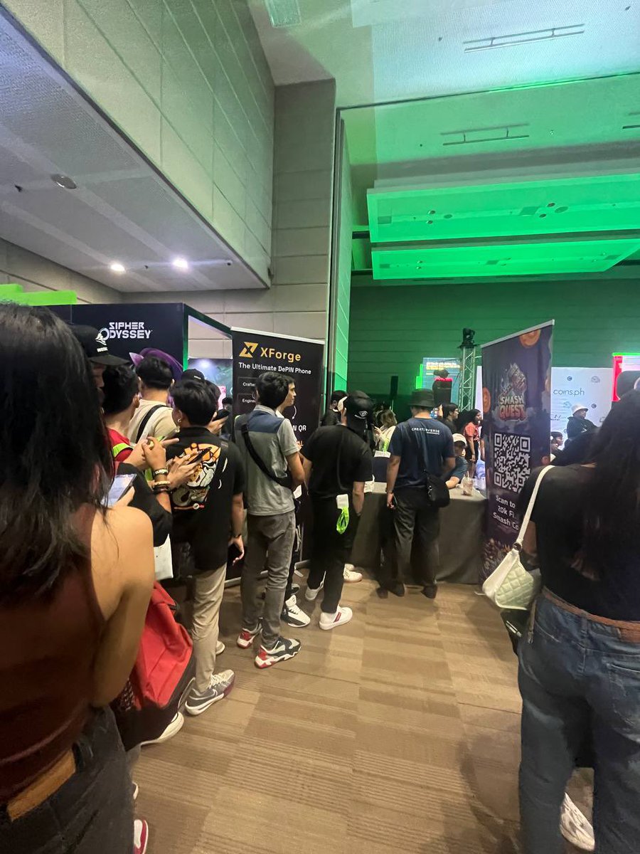 Smash Quest (@smash_quest) on Twitter photo ⏳ Final day of the YGG Play Summit ⏳
The crowds are electric at <a href="/YGGPlaySummit/">YGG Play Summit</a> ! 🎮🔥 Don’t miss your chance to swing by the Smash Quest booth to grab your exclusive merch and unlock limited-time perks and discounts.
Once the summit ends, so do the perks—so hurry! 🚀 See you ⏳ Final day of the YGG Play Summit ⏳
The crowds are electric at <a href="/YGGPlaySummit/">YGG Play Summit</a> ! 🎮🔥 Don’t miss your chance to swing by the Smash Quest booth to grab your exclusive merch and unlock limited-time perks and discounts.
Once the summit ends, so do the perks—so hurry! 🚀 See you