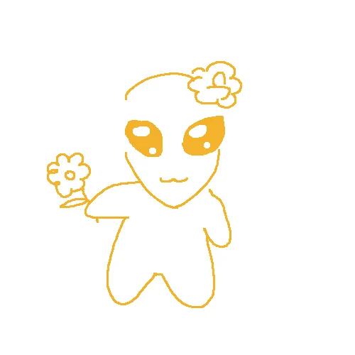 so cute...lets be alien!friends~ 