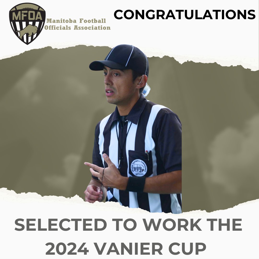 The 59th Vanier Cup will be played this Saturday between The Laval Rouge et Or and The Laurier Golden Hawks. Once again, the MFOA’s Daniel Doerksen will be in Kingston on the field this time as the DJ. 
Congrats Daniel on a well-deserved assignment.