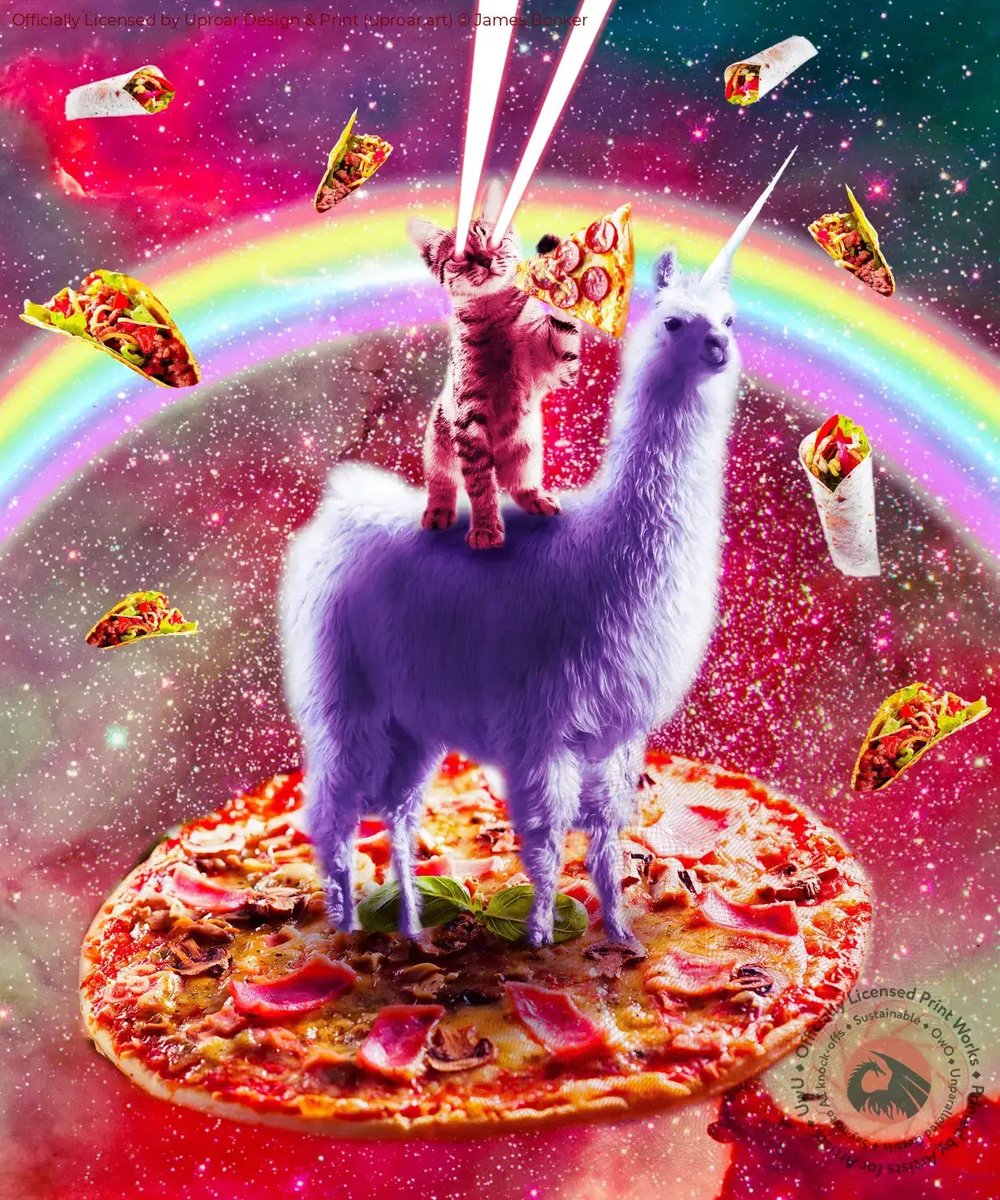 pewpewcto's tweet image. CAT STAYS ON THE LAMA $PEWPEW