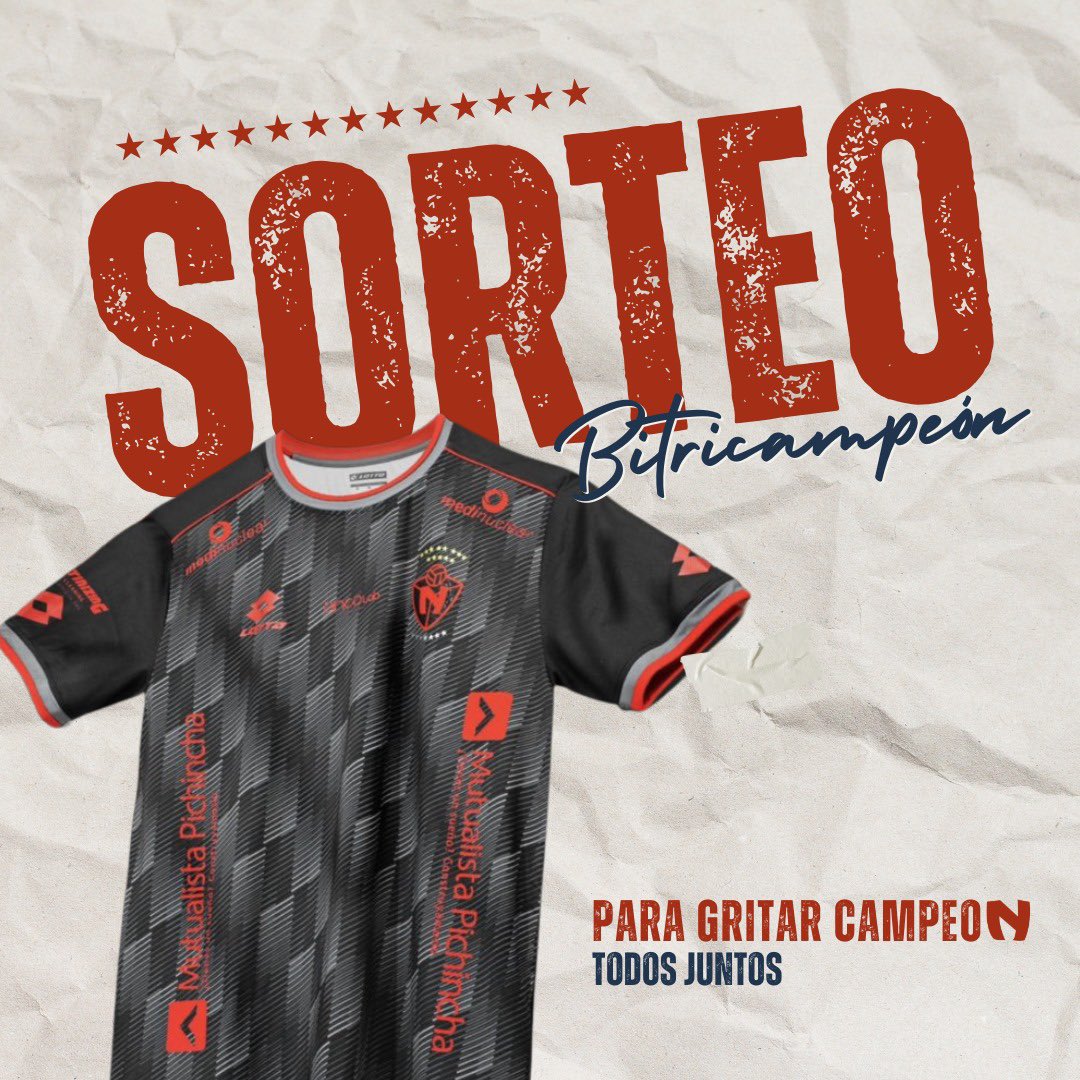 KevinCr29's tweet photo. SORTEO DE CAMISETA LOCOS🔴
Para levantar a la muchachada en vísperas a la final voy a sortear una CAMISETA DE EL NACIONAL (no importa la talla que seas)
Lo único que debes de hacer es :
- Seguirme 🥸
-Dar like y  Rt  a esta publicación y ya.
(Se anunciará al ganador el día martes por la tarde) para que vaciles tu camiseta en el estadio 
*El miércoles la final debe ser ROJA
VAMOS 🫡