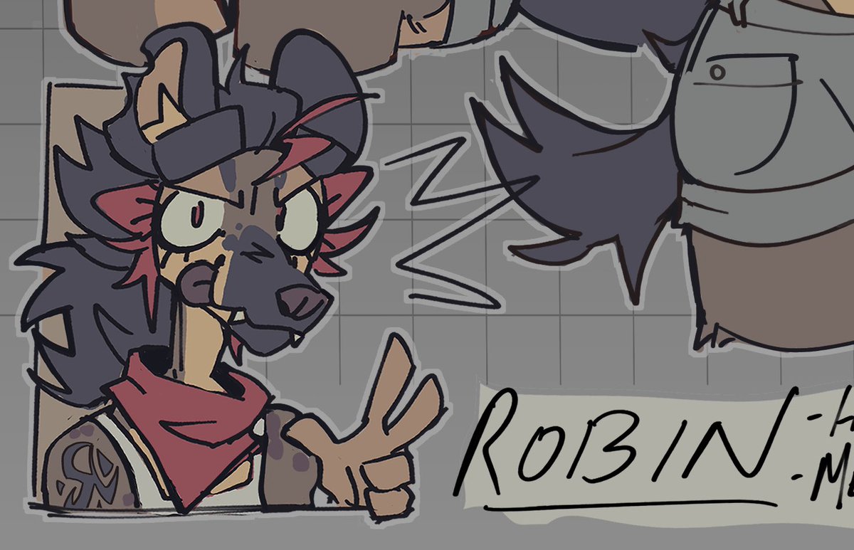 New oc, her name is Robin. Everyone say hi Robin