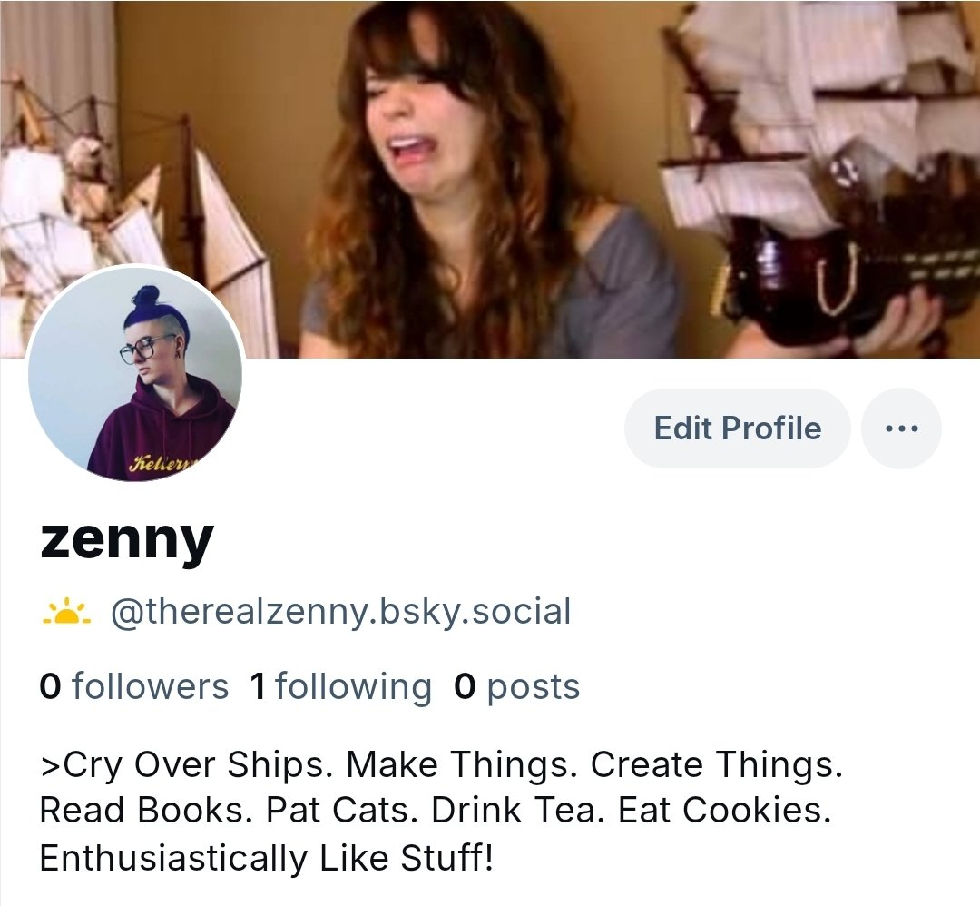 Hi to friends who are still on here. I got the other thing if you wanna follow me there. I would like to follow you there!
bsky.app/profile/therea…