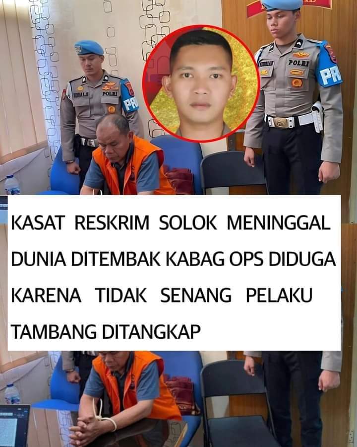 AKP Ryanto Ulil Anshar Diduga Ditembak oleh AKP Dadang Iskandar karena Mengusut Tambang Ilegal Galian C di Solok Selatan

Beliau meninggal di umur 34 tahun,  masih lajang dan yatim sejak dari kecil.