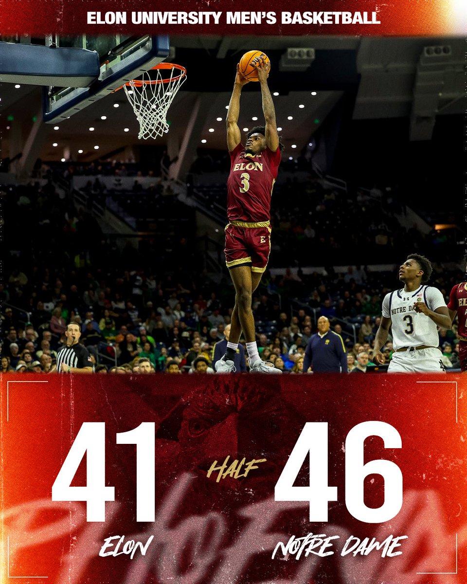 ElonMBasketball's tweet image. Close game at the half for the Phoenix.

#phoenixrising #SALT