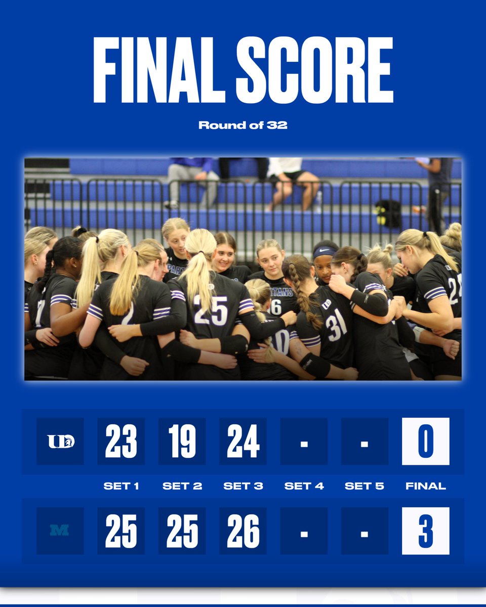 Our historic 2024 season comes to an end after a tough loss to Millikin in the Round of 32.
Thank you to the Dubuque community and beyond for all your support during this run, we felt you behind our program the whole time.