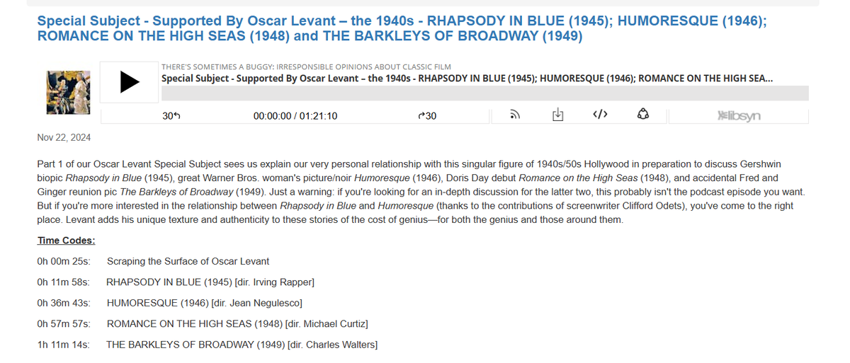 milescoverdale's tweet photo. Our latest podcast episode celebrates the immortal Oscar Levant, whom I felt moved to describe as a "Method Groucho Marx".

https://t.co/Oz7eWsqDIA https://t.co/MkmmpvrJgw