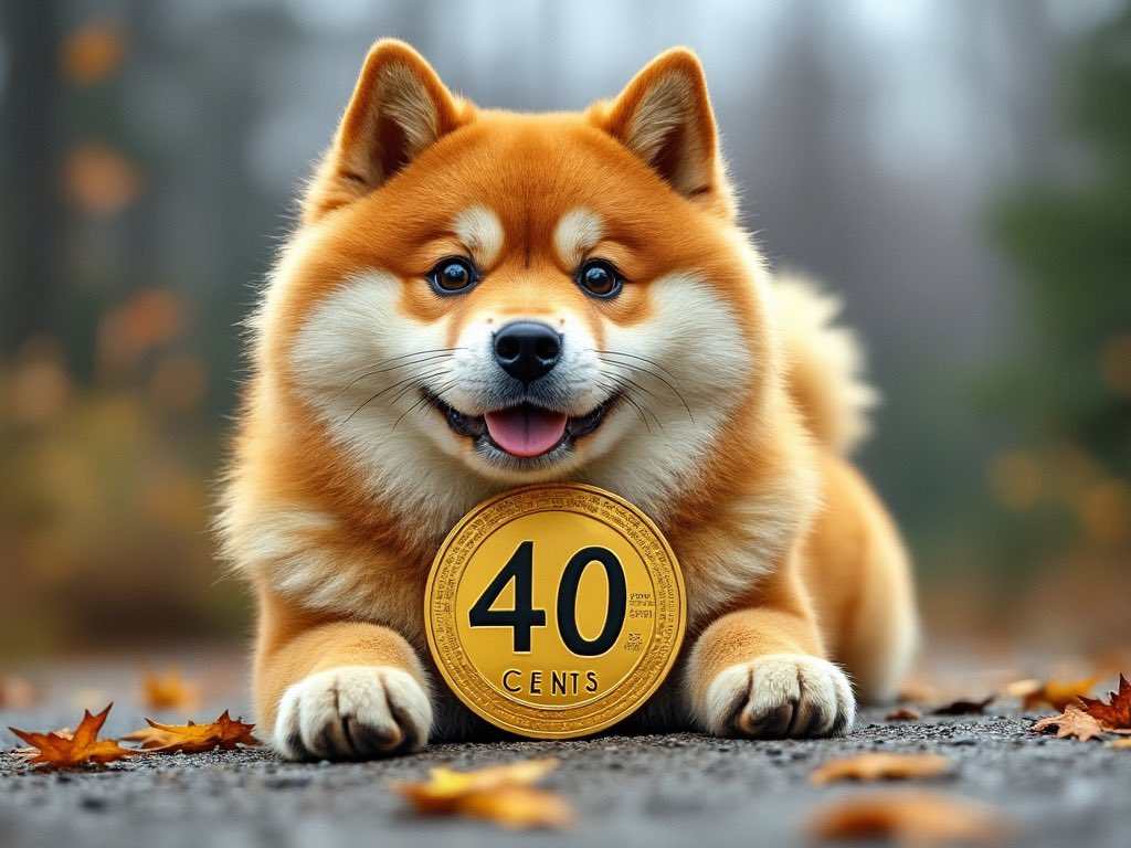 _dogegod_'s tweet photo. This is the last time you are going to see #Dogecoin at $0.40.

Yes you heard it right. https://t.co/nortIz4AIb