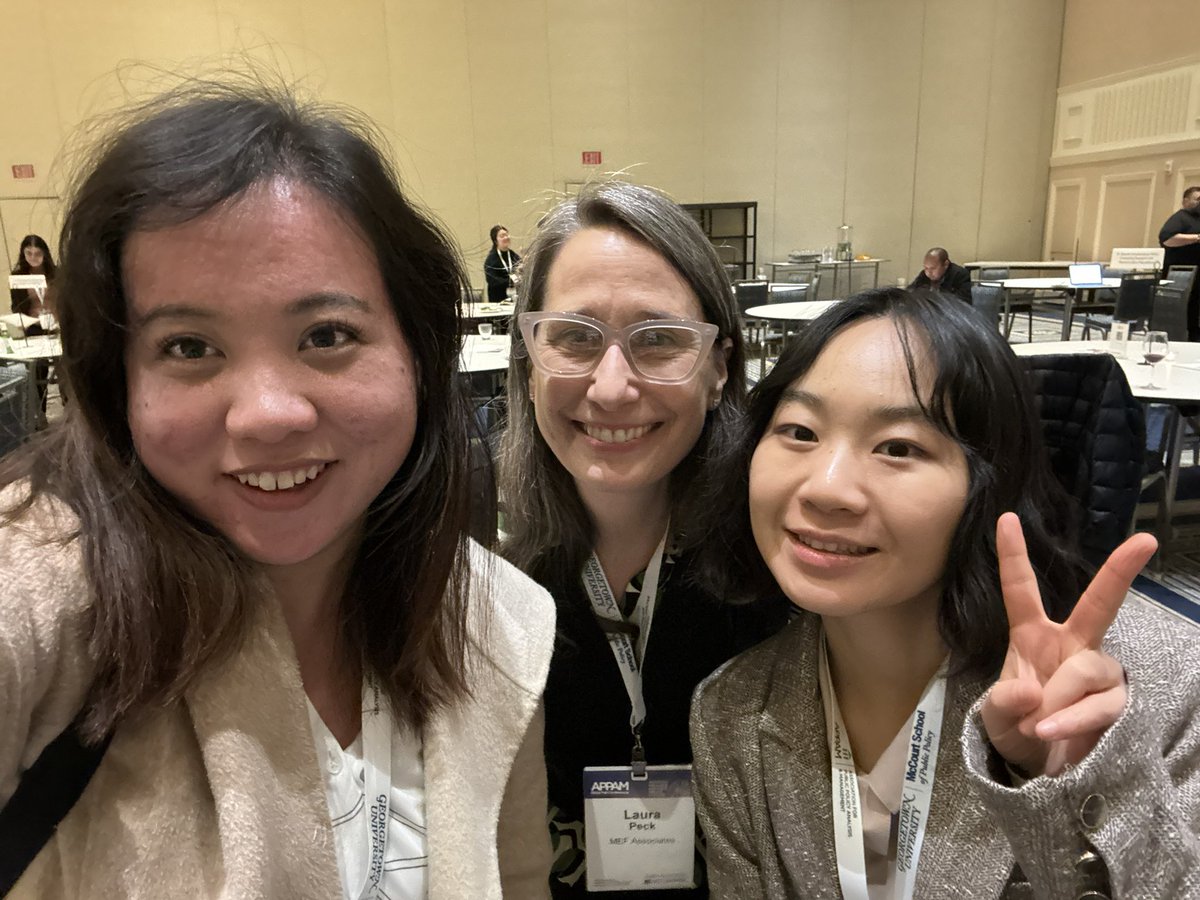 Crystal Yaxin Wang (@crystal1312161) on Twitter photo I’m attending a <a href="/APPAM_DC/">APPAM</a> & <a href="/NRCHispanic/">Hispanic Research Center</a> speed mentoring event at #APPAM2024! It’s great to connect with colleagues and mentors! #EmScholars appam.org/conference-eve… <a href="/laurarpeck/">Dr. Laura R. Peck</a> <a href="/mengying_peng/">Mengying Peng</a> I’m attending a <a href="/APPAM_DC/">APPAM</a> & <a href="/NRCHispanic/">Hispanic Research Center</a> speed mentoring event at #APPAM2024! It’s great to connect with colleagues and mentors! #EmScholars appam.org/conference-eve… <a href="/laurarpeck/">Dr. Laura R. Peck</a> <a href="/mengying_peng/">Mengying Peng</a>