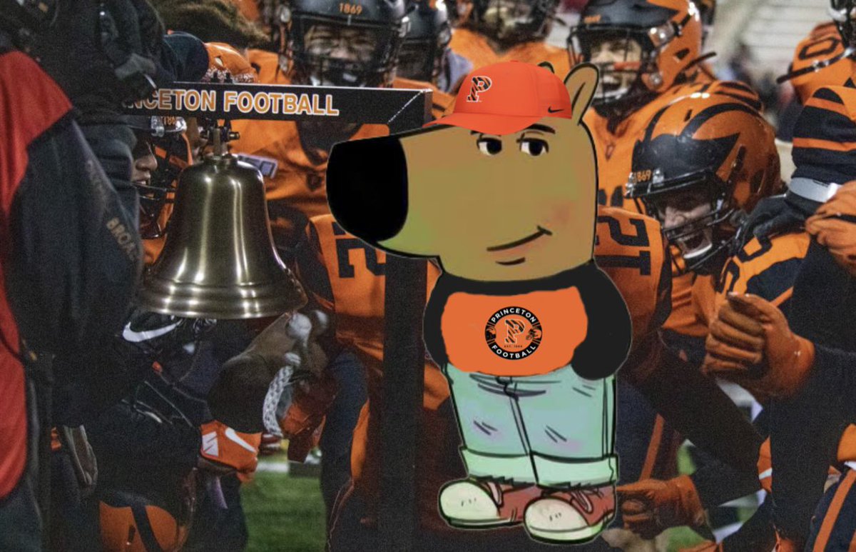 MorioCameron's tweet photo. When @PrincetonFTBL is teaming up with @UpliftingAth for a Touchdown and Turnover pledge drive to support the rare  disease community, and you’re just a chill guy who’s ready to force a turnover tomorrow so fans can pledge and support
https://t.co/8gOENmvIum
#WeTackleRare https://t.co/H2APwjun9P