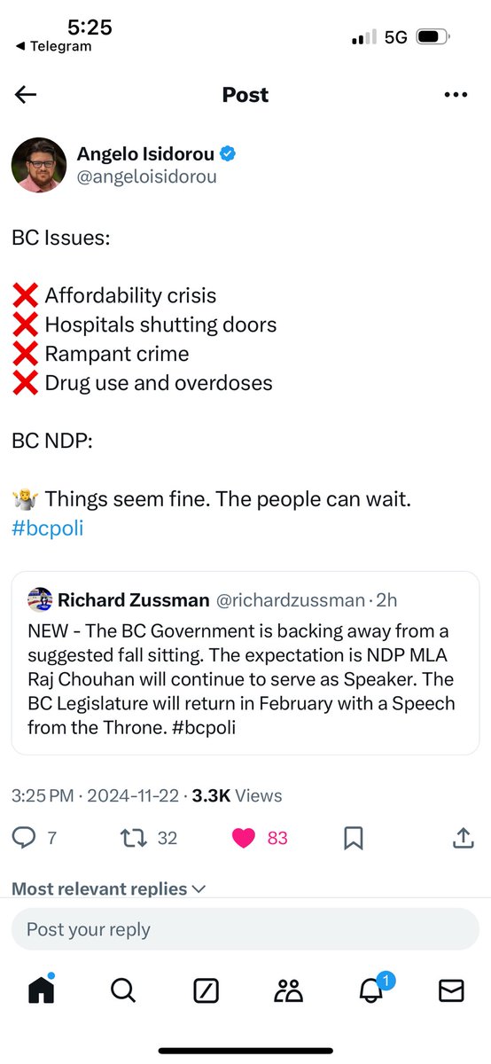 mack4change's tweet image. Starting day 1 back to their old ways. Spending more tax payer money on raises and not getting back to work for the people. What will David EBY and the NDP do next week?
#bcpoli #bcfirst