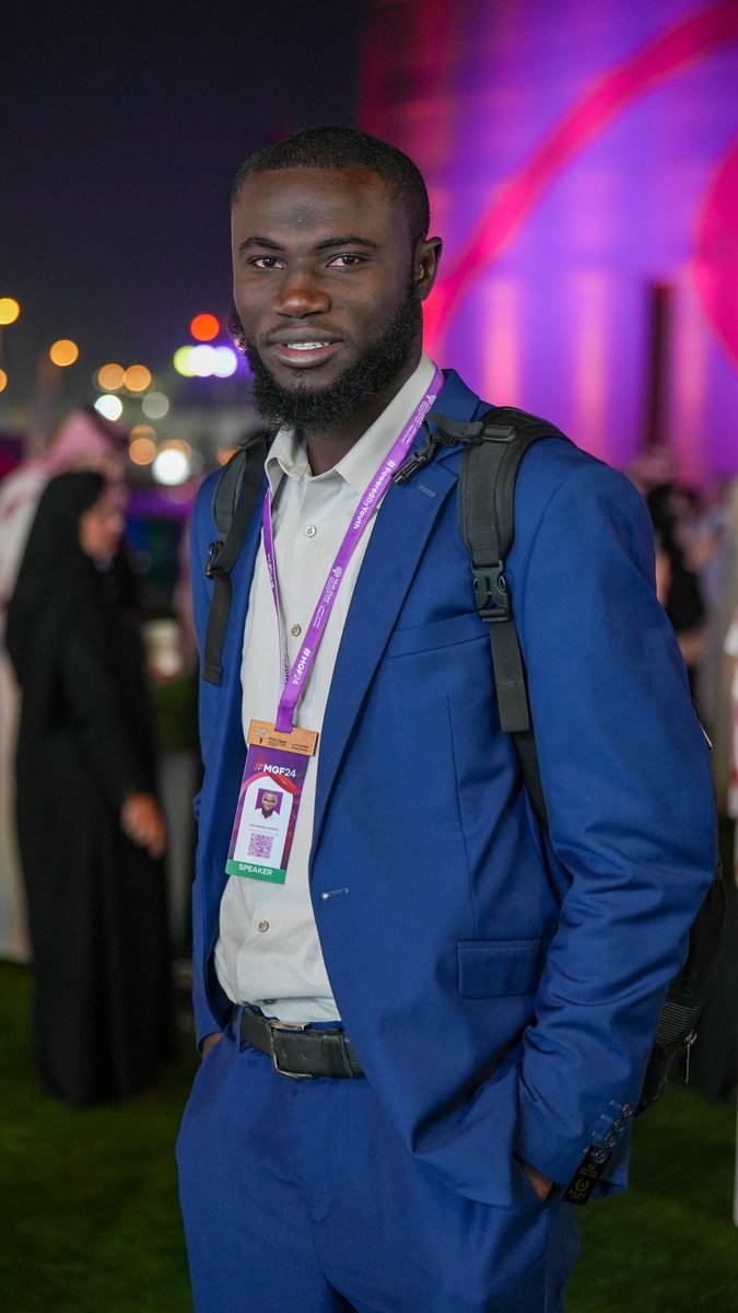 JaitehOusainou's tweet photo. Thrilled to be at @Misk_Global Forum in Riyadh! Honored to speak on ethical Gen AI in education for the Youth Policy Circle. Learned from leaders like Bill Gates. Grateful to connect with minds shaping our future! 🌍🤖📚 #MISKGlobalForum #AIinEducation #ByYouthForYouth https://t.co/sLsycwdYTi