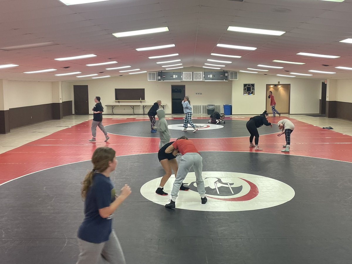 These ladies rocked week #1 of practice and have had great energy and intensity in the practice room!   Excited for the season!  #FindAWay