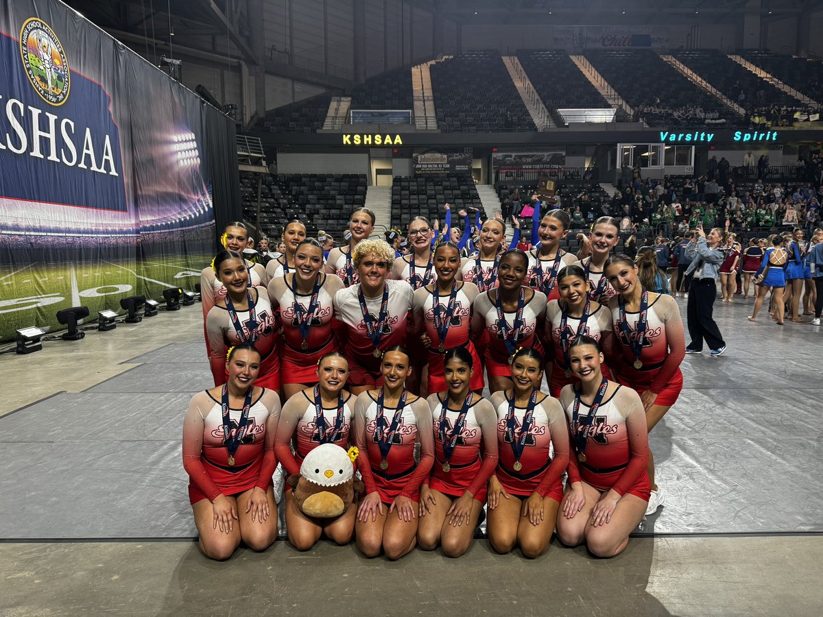 Jennifer Noteboom (@jnoteboomon) on Twitter photo Eaglettes place 5th in the KSHSAA Game Day State Competition. Amazing job! <a href="/ADPriceON/">Josh Price, CAA</a> <a href="/JasonHermanON/">Jason Herman</a> Eaglettes place 5th in the KSHSAA Game Day State Competition. Amazing job! <a href="/ADPriceON/">Josh Price, CAA</a> <a href="/JasonHermanON/">Jason Herman</a>
